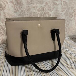 Kate Spade Black and Cream Women's Bag